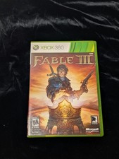 Fable III 3 Microsoft Xbox 360 2010 CIB RPG Action Fantasy Lionhead