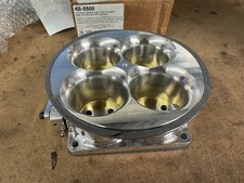 Blemish Accufab 4-barrel 5500 Polished Throttle Body 2.25 Bore Four Barrel