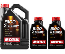 Motul 8100 X-clean+ 5W-30 MB 229.51 BMW VW 50700 C3 Motoröl 5+2 Liter = 7 Liter