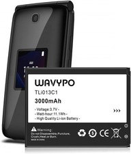 3000mAh TLi013C1 Battery Replacement for Alcatel One Touch Go Flip Phone 4051S