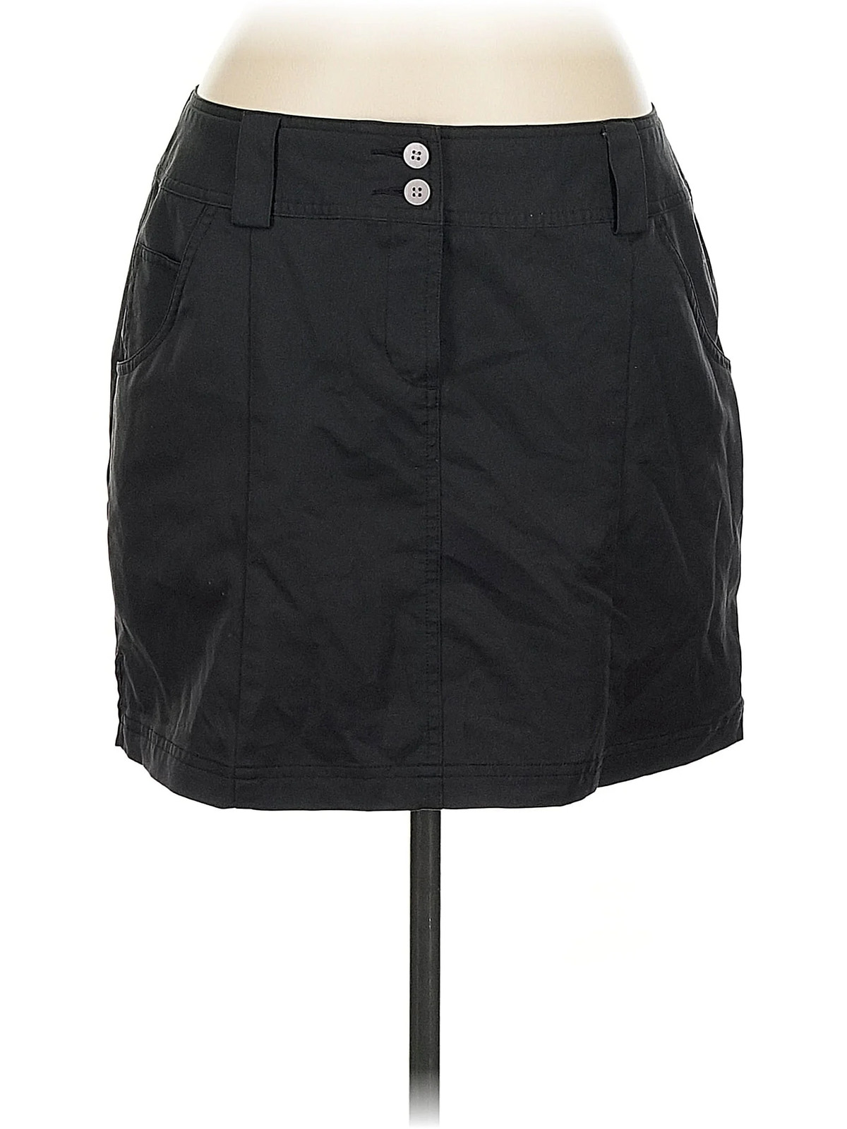 Adidas Women Black Casual Skirt 8