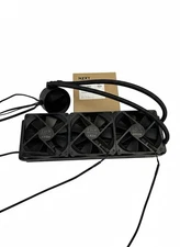 (w/ AM5 Mounting Kit!)  (LCD) NZXT Kraken 360 3x120 AiO Liquid CPU Cooler Black