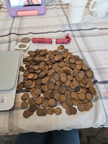 Wheat Penny Bulk Lot – 4 lb 4oz Mixed Lincoln Wheat Cents – Estate Find