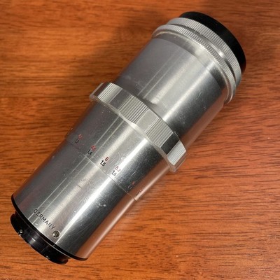 Carl Zeiss Jena Triotar 135mm F4 Camera Lens *Needs Restoration