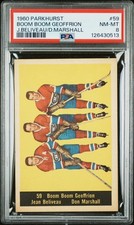 1960 Parkhurst Boom Boom Geoffrion PSA 8 NM-MT JUST GRADED Beliveau Marshall #59