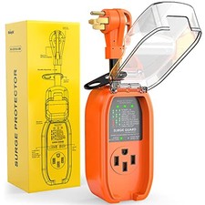 mp RV Surge Protector Circuit Analyzer 4200 Joules Voltage Monitor High Low 50A