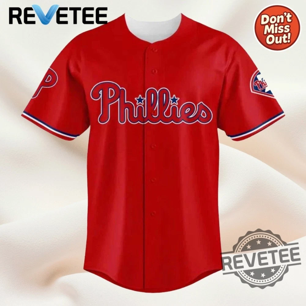 Personalized Schwarber 55 Hr Phillies Giveaway Jersey - All Size