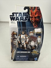 Star Wars Clone Wars Hasbro 2012  Clone Commander Cody Figure CW7 NIB
