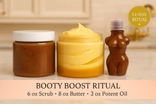 BBL Booty Cream, Oil and Scrub combined new recipe 100% Natural 7 Days Results