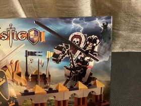 Lego Castle The Final Joust 7009 Blue Kings Knight Black Skeleton Horse 2007