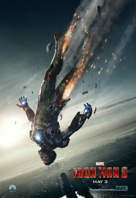Buy Iron Man 3 movie poster : 11 x 17 inches : (style b) : Robert