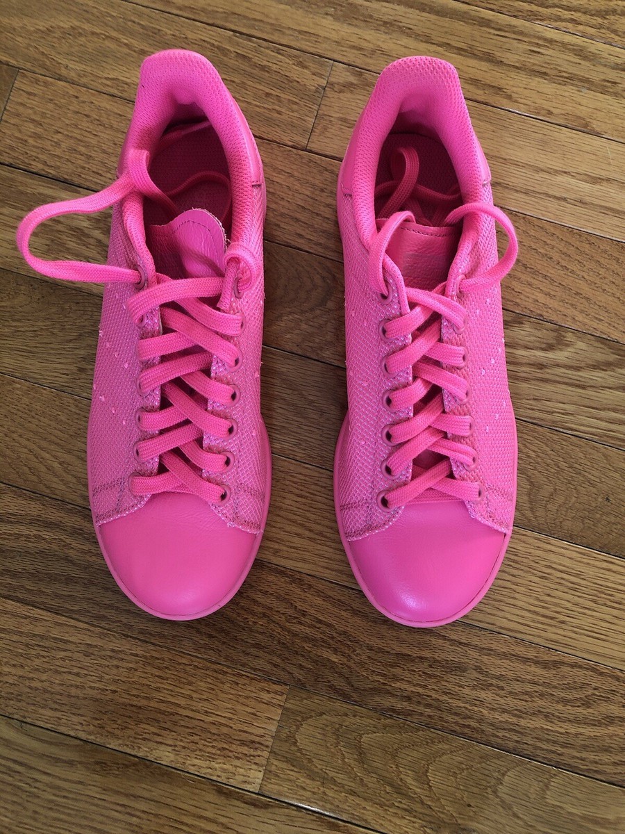 Adidas Originals Stan Smith Men's Pink Sneakers Shoes Men's Size 6 Women's  8 | eBay