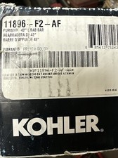 Kohler Purist 11896-F2-AF 42" Grab Bar Vibrant French Gold