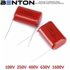 CBB Capacitors 100V 250V 400V 630V 1600V Polyester Film Capacitor-Various Values