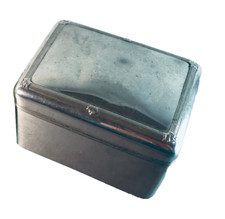 WMF Straußenmarke Dose  Art Déco 20er 30er Deckeldose silber Metall 