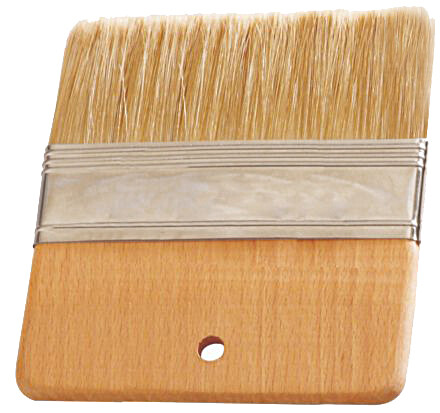 SPAZZOLA CAVALLO CON SETOLE SINTETICHE E NETTAPIEDE, 210x65 mm