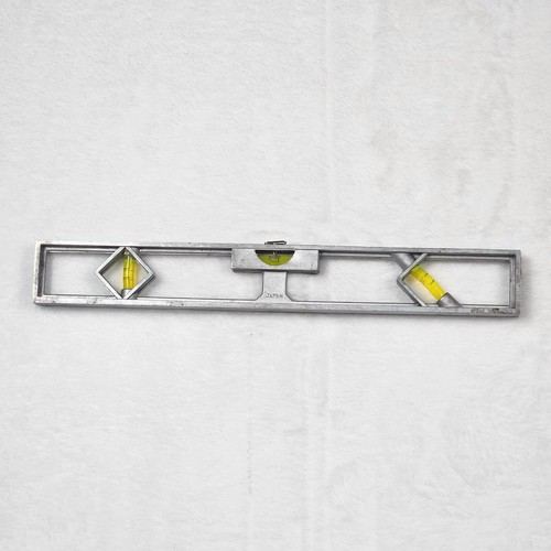 Aluminium Wasserwaage 12" Vintage Made in Japan 45 Grad metrisch/Zoll Maße - Bild 6 von 17