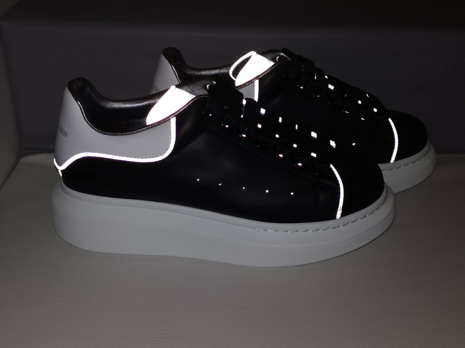 Alexander McQueen Reflective Black 