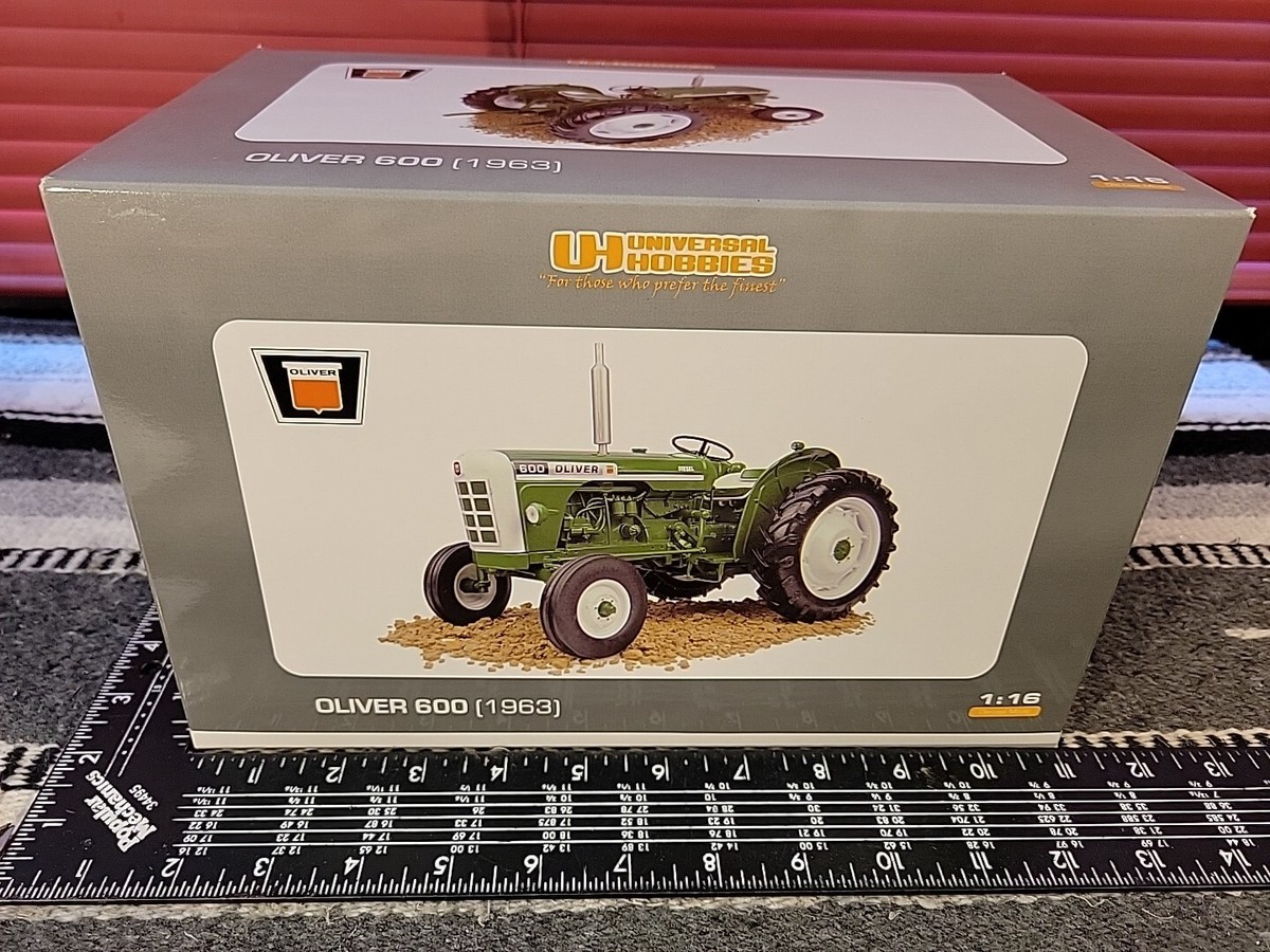 Oliver 600 1/16 Diecast Farm Tractor Replica Collectible By