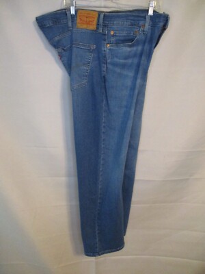 Levi's 505 Cotton Blend 40 x 30 Medium Rinse Regular Fit  Blue Jeans EGYPT