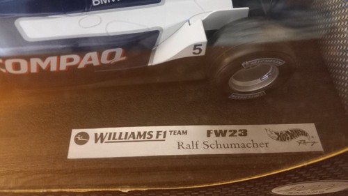 Hot Wheels 2001 Williams F1 Ralf Schumacher 1:18 Formula 1 B-3 - Picture 4 of 7