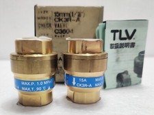 Válvula de retención TLV CK3R-A 15 mm (1/2") (lote de 2 piezas)