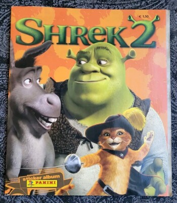 Shrek 2  Album Vollständig Beklebt 
