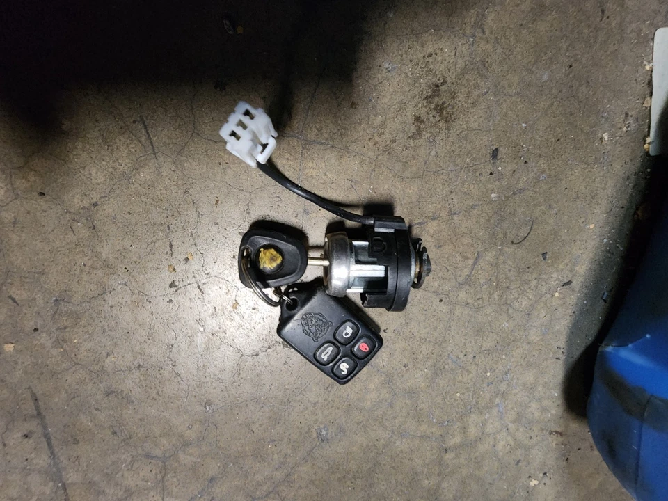 Jaguar XJ8 XK8 XJR 1998-2003 VANDEN PLAS CERRADURA DE ENCENDIDO LLAVE INMOVILIZADOR REMOTO Foto 2 de 2