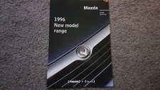 MAZDA 121 323 626 MX5 RX7 RANGE SALES BROCHURE 1996