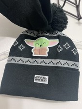 Star Wars Baby Yoda The Mandalorian The Youth/Kids Beanie Hat Gloves One Size