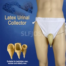 Bolsa de látex para ancianos hombres mujeres bolsa de orina catéter urinario reutilizable bolsa para orinar