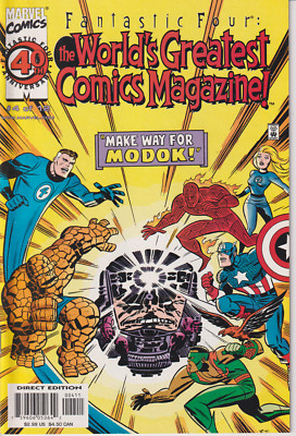 Marvel Comics! Fantastic Four: World's Greatest Comics Magazine! Issue #4!