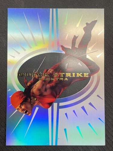 2013 Fleer Marvel Retro Skybox Z Force Quick Strike - Elektra