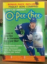2021-22 Upper Deck O-Pee-Chee NHL Hockey Blaster Box FACTORY SEALED