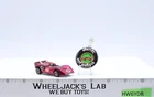 McLaren M6A Rose Pink 1968 Mattel Redline Hot Wheels Vintage RL w/ Button