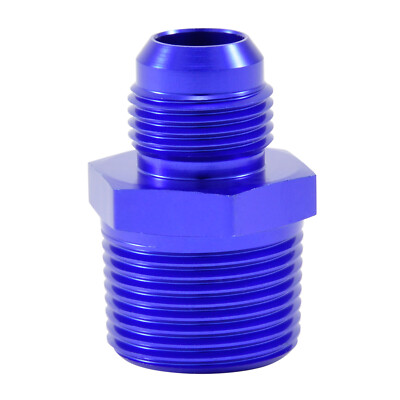 Alu Fitting AN8 Adapter 3/4'' NPT Dash 8 Verbinder Anschluss 3/4 - 16UNF Männlich