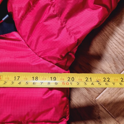The North Face Summit Series Wind stopper 700 Down Puffer Jacket Womens M Red - Picture 15 of 16
