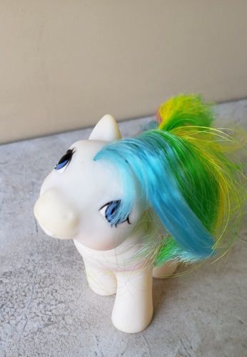VINTAGE MLP Baby Quackers 1987 MY LITTLE PONY Toy Horse 1st Gen First Tooth - Picture 3 of 6