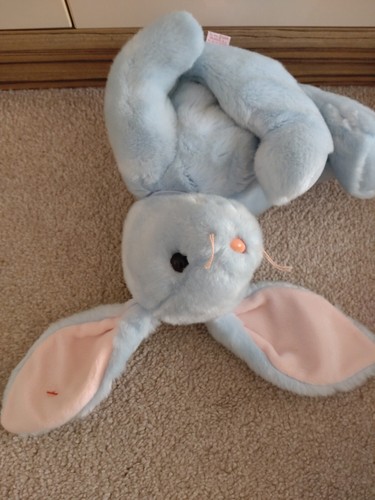 TY Flippity BEANIE Buddy 14" Plush 1999 With Tag Blue Bunny Excellent condition - Picture 7 of 7
