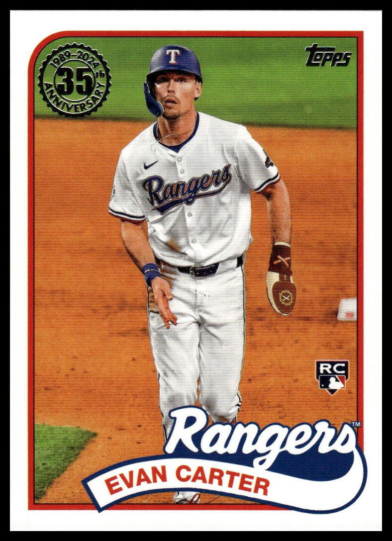 2024 Topps Update - 1989 Topps Baseball Evan Carter #89US-49
