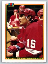 1990-91 Bowman John Chabot Detroit Red Wings #236