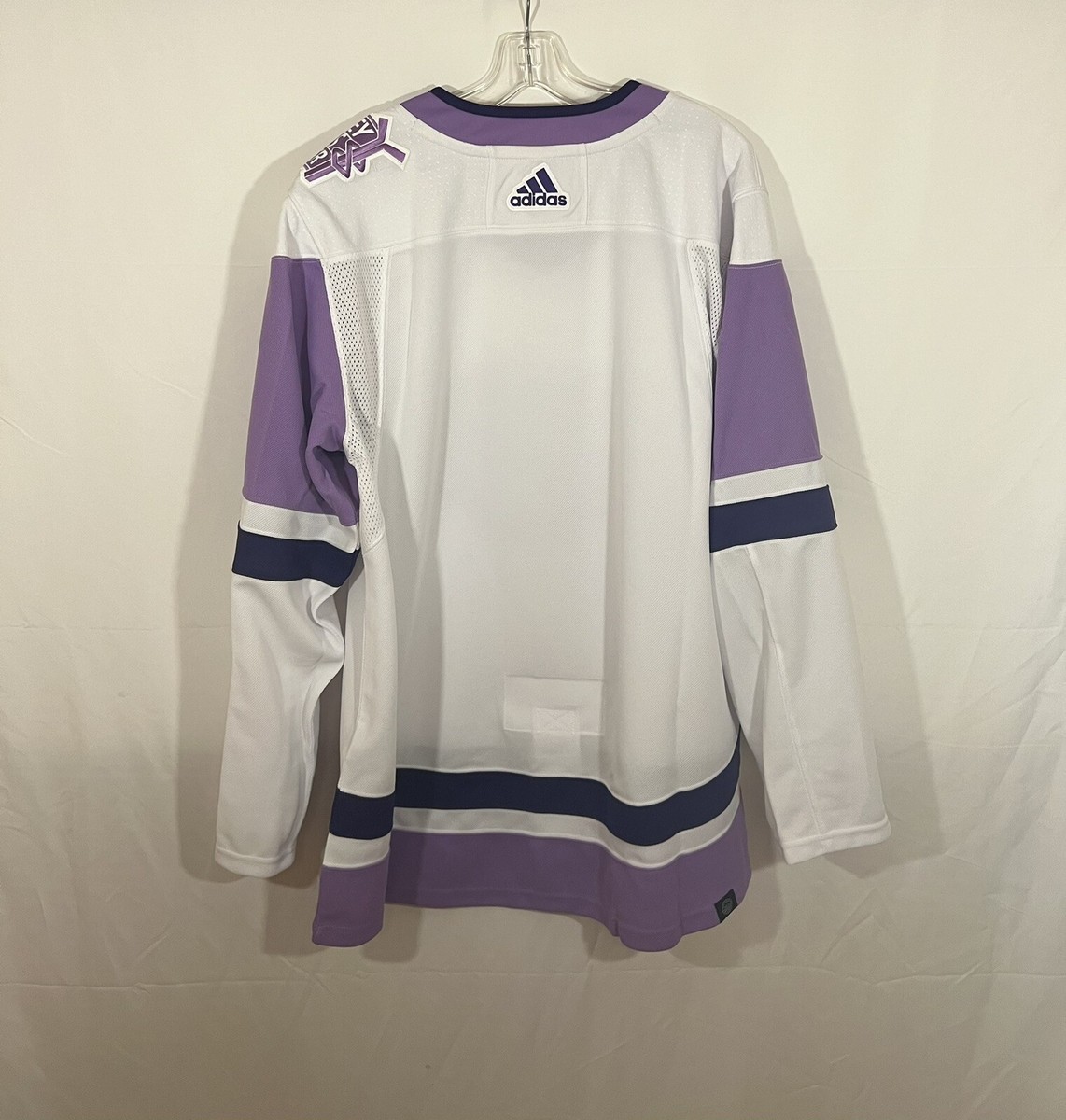 レア物　Purple stream TOHOKU100th オルゴール　東北 Adidas Primegreen Nashville Predators Hockey Fights Cancer Jersey