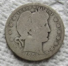 1909-O Barber Quarter — photo from another recent sale