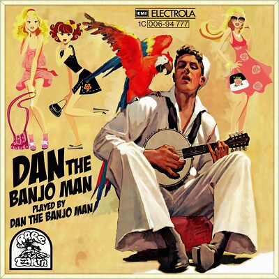 7'' DAN THE BANJO MAN ex SPRINGWATER Dan The Banjo Man RARE EARTH 1973 like NEW!