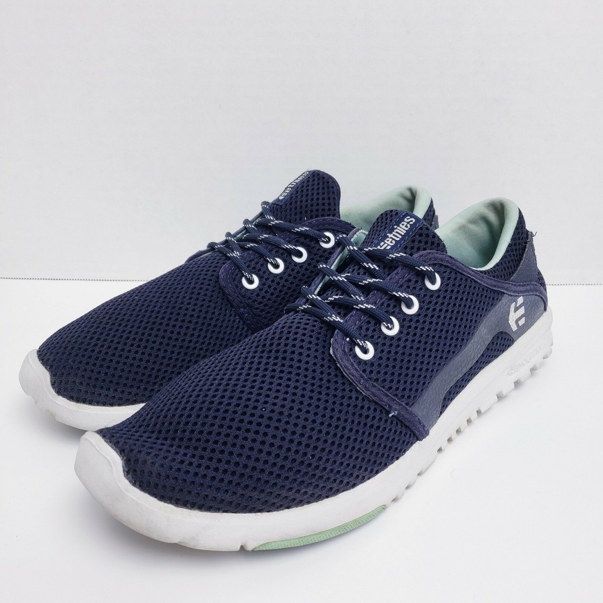 Etnies Unisex Scout Skate Shoes - Navy Blue, Teal - Men's 8.5 | eBay