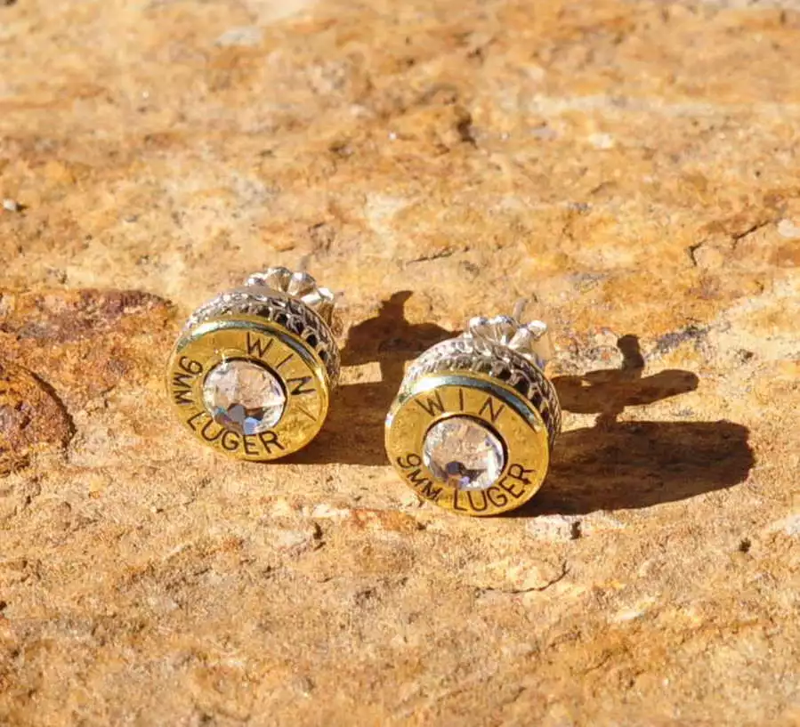 Mens online bullet earrings