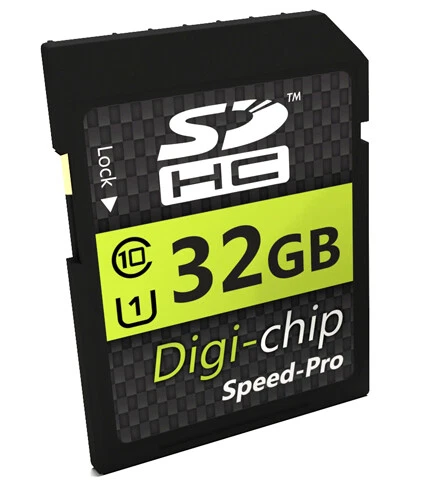 Digi-Chip SD Memory Card for Canon EOS 90D, 250D, 850D, 5D MK IV, 6D Mark II - Picture 1 of 7