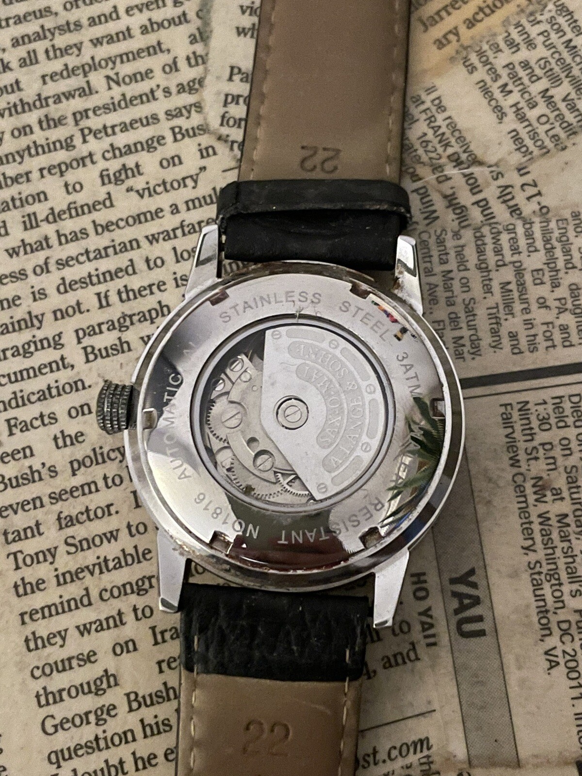 Montblanc Men’s Automatic Watch eBay