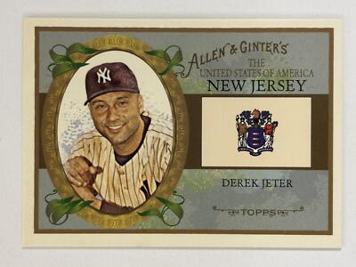 Derek Jeter 2008 Topps Allen & Ginter United States #US30 - New York Yankees