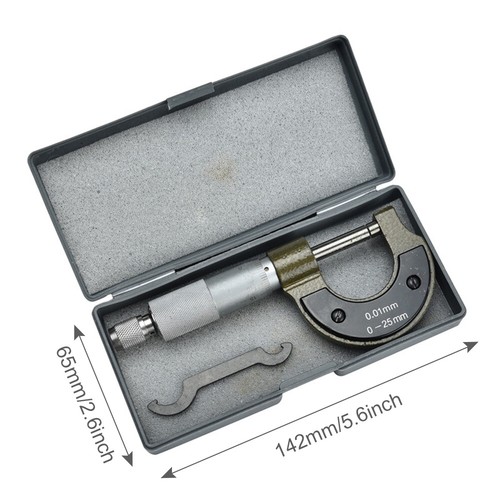 0-25mm Outside Micrometer Digital Calipers Micrometer Precision Gauge 0.01mm - Picture 9 of 9